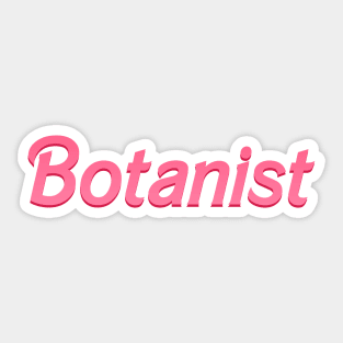 Botanist Sticker